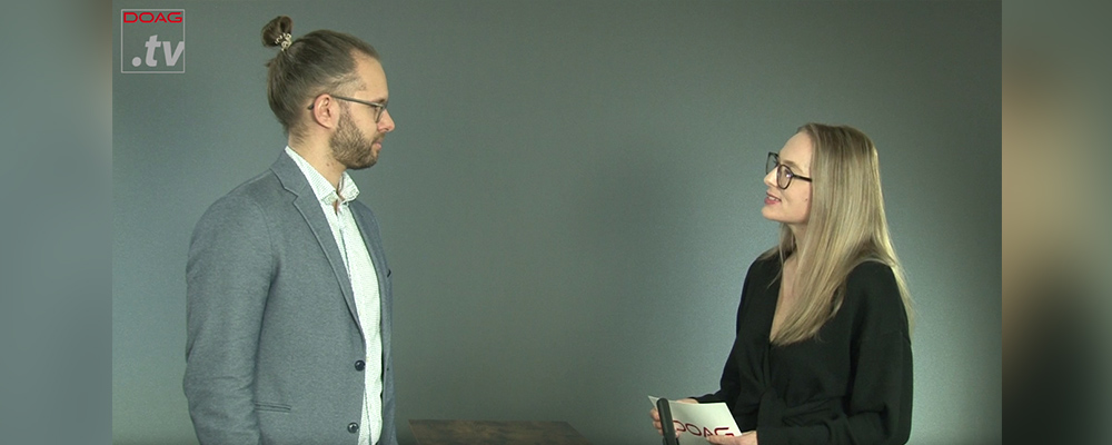 DOAG.tv mit Florian Lösch und Katharina Schraft zum Thema Nachhaltigkeit